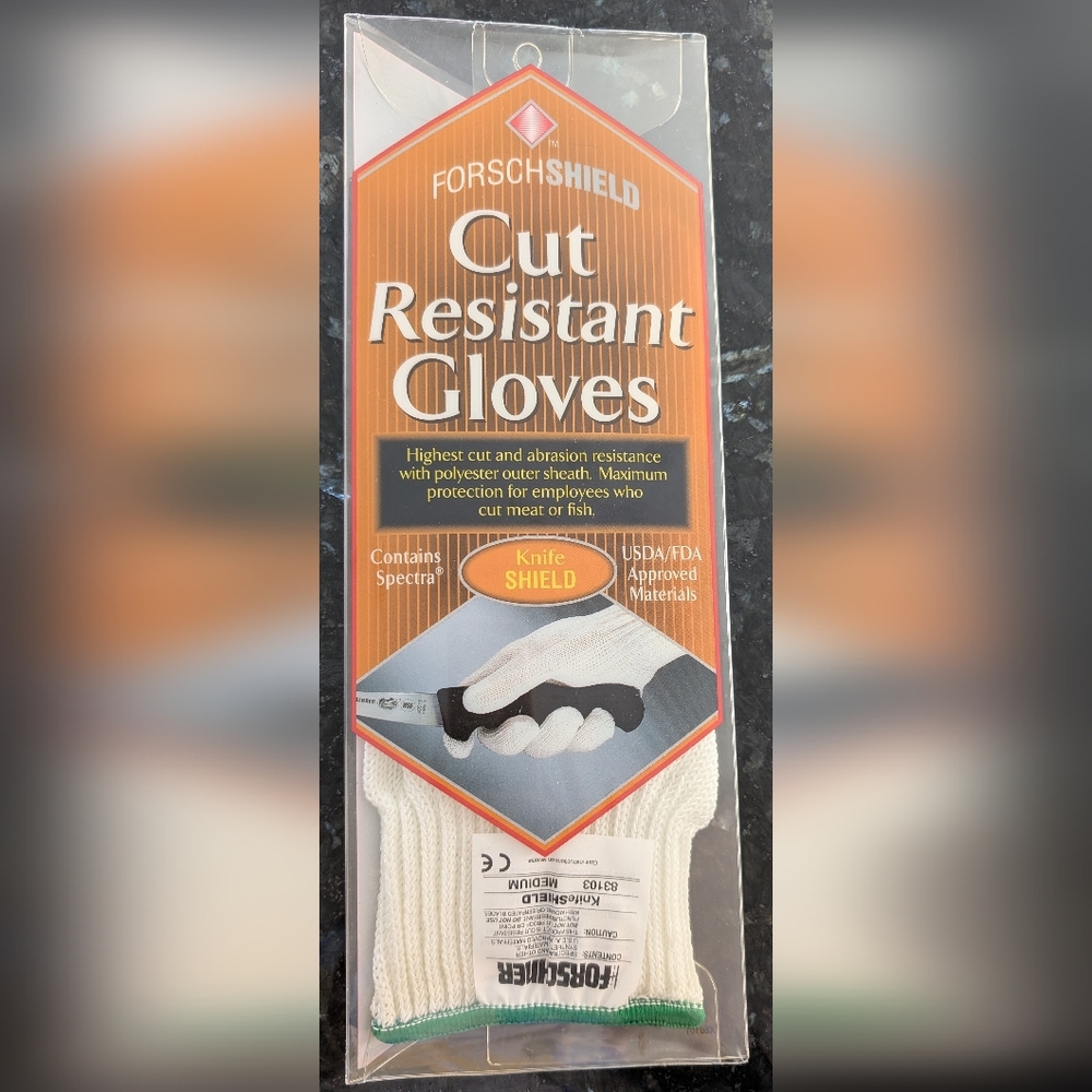 White Cut Resistant Gloves